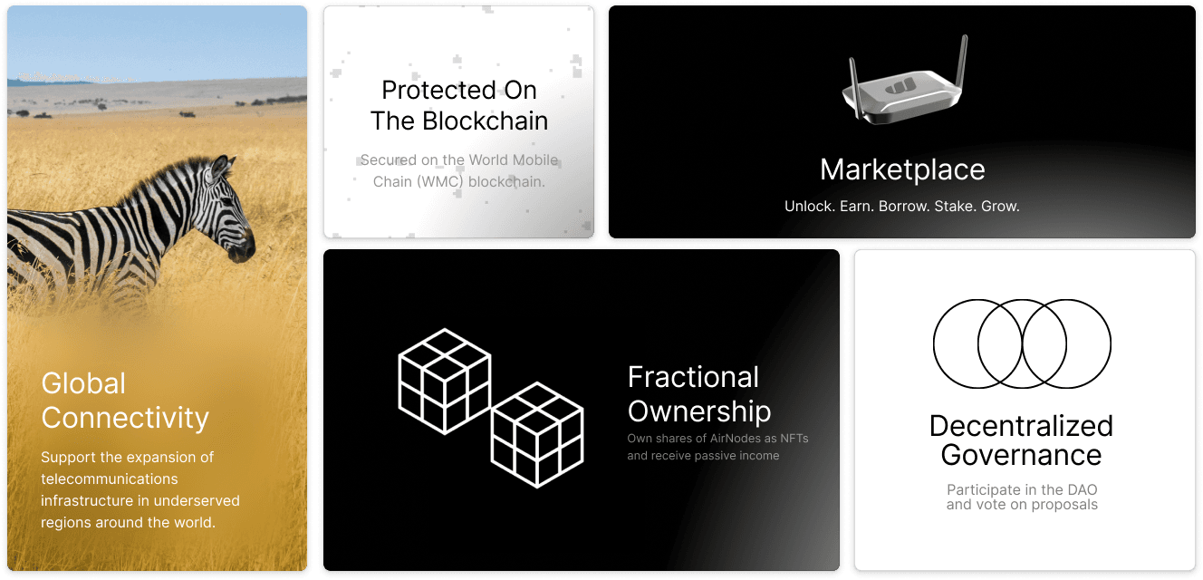 Mission Features Grid